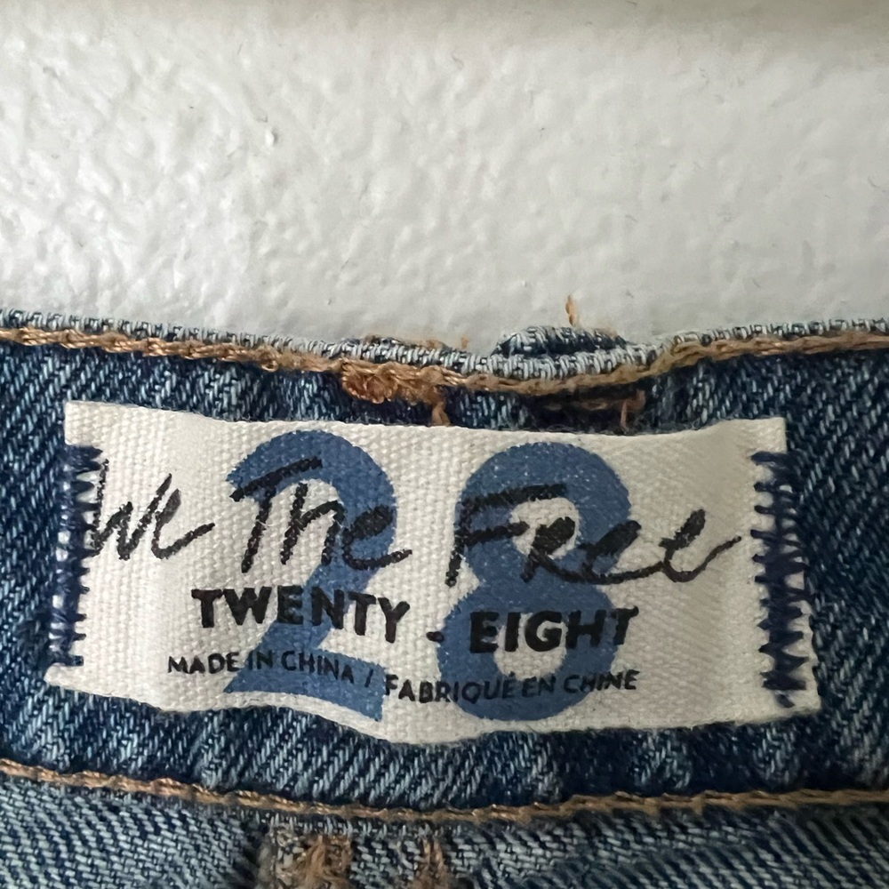 We The People denim skirt